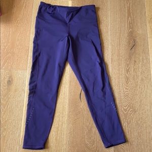 Old navy purple athletic leggings size L